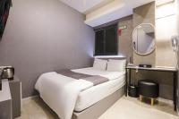 Hotel dongyangjang Dongdaemun-Jongnoにあるベッド