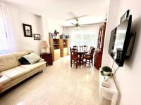 Televízia a/alebo spoločenská miestnosť v ubytovaní Three bedroom apartment, PRIME Javea location