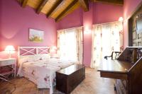 Postel nebo postele na pokoji v ubytování Hotel Rural El Pilaret