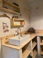 Kuchnia lub aneks kuchenny w obiekcie Maison sur cour