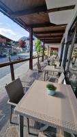 Reštaurácia alebo iné gastronomické zariadenie v ubytovaní Das Alpin - Hotel Garni Guesthouse
