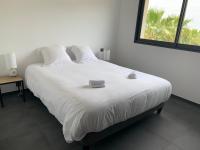 Posteľ alebo postele v izbe v ubytovaní Appartement - Maison "Le pied à terre 1" PORTICCIO