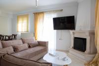 Televízia a/alebo spoločenská miestnosť v ubytovaní Adria Luxury Apartments