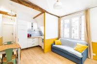 Kuchnia lub aneks kuchenny w obiekcie Lovely apartment Paris Saint-Lazare Opéra