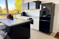 Půdorys ubytování Lichtdurchflutete Ferienwohnung mit direktem Schleiblick