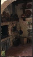 Plán poschodí v ubytovaní casa rural LAS CHIMENEAS