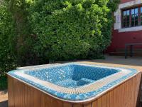 Půdorys ubytování El palacio de Liaño pool chillout bbq