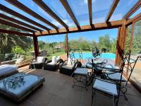 Bazén v ubytování El palacio de Liaño pool chillout bbq nebo v jeho okolí