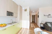 Kuchyňa alebo kuchynka v ubytovaní Bursztynowe Tarasy - Apartamenty