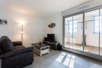 Plan piętra w obiekcie Plein centre ville Biscarrosse bourg appartement 2 chambres dans résidence
