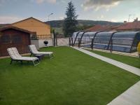 Zahrada ubytování CON PISCINA CLIMATIZADA SANSIL RURAL Atapuerca