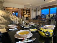 Jídlo v vily nebo okolí