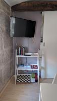 TV a/nebo společenská místnost v ubytování Loft en el camino
