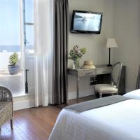 Postel nebo postele na pokoji v ubytování Hotel Villa Rosario, Palacete