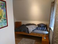 Postel nebo postele na pokoji v ubytování Birkenhaus, Ferienhaus