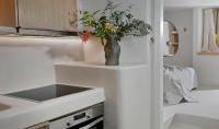 A kitchen or kitchenette at VLIA Mykonos