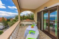 Balkón nebo terasa v ubytování Two-Bedroom Apartment Crikvenica near Sea 12