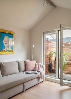 Posedenie v ubytovaní San Simón, apartamento céntrico en Santander