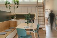 Posedenie v ubytovaní San Simón, apartamento céntrico en Santander