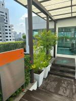 Balkón nebo terasa v ubytování Delightful Condo in Central location at Sukhumvit 49