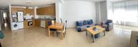 Kuchyň nebo kuchyňský kout v ubytování Apartamentos Wei