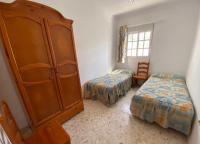 Posteľ alebo postele v izbe v ubytovaní Villa Manoli: 4 bedroom villa in Zahora, ideal for 2 families