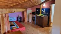 Kuchyň nebo kuchyňský kout v ubytování Guest House Fanny