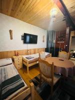 TV a/nebo společenská místnost v ubytování Apartmá Luxura