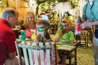 a group of people sitting at a table with party hats at Sheraton Niagara Falls in Niagara Falls