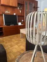 TV a/nebo společenská místnost v ubytování Apartamento a 10 minutos de la Calle Laurel