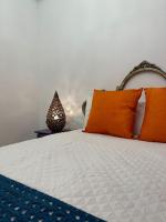 Postel nebo postele na pokoji v ubytování Apartamento a 10 minutos de la Calle Laurel
