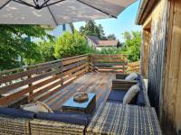 Balkón alebo terasa v ubytovaní La Maison des 4 moineaux