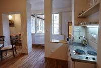 Kuchyň nebo kuchyňský kout v ubytování Queen Bee apartments