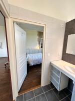 Posteľ alebo postele v izbe v ubytovaní Villa Vallière bed&breakfast