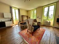 Televízia a/alebo spoločenská miestnosť v ubytovaní Villa Vallière bed&breakfast