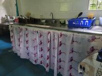 Køkken eller tekøkken på Ecohotel Bahía Terco