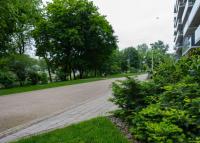 Vonkajšia záhrada v ubytovaní Apartament Premium, 15min od Rynku, parking w cenie
