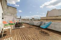 Balkón nebo terasa v ubytování Top Ático Plaza del Arenal - Gran terraza - Vistas - Solarium