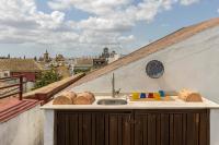 Balkón nebo terasa v ubytování Top Ático Plaza del Arenal - Gran terraza - Vistas - Solarium