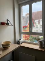 Výhľad na hory alebo výhľad na hory priamo z apartmánu