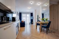 Kuchyňa alebo kuchynka v ubytovaní Apartament Premium, 15min od Rynku, parking w cenie