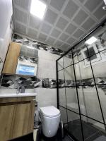 Koupelna v ubytování Dereli Suit Delux Ayder