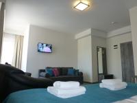 Telewizja i/lub zestaw kina domowego w obiekcie Hotel Giżycko