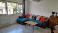 Część wypoczynkowa w obiekcie Appartement lumineux et central
