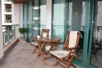 Balkón nebo terasa v ubytování Port Balchik apartment