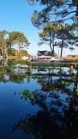 Plan piętra w obiekcie Cocon du lac Mobilhome 3 chambres,6 pers,camping mayotte 5 étoiles Biscarrosse landes