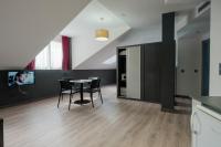 TV a/nebo společenská místnost v ubytování Apartamentos Capua