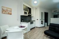 Kuchyň nebo kuchyňský kout v ubytování Apartamentos Capua