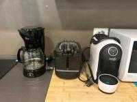 Coffee and tea making facilities at Villa Villacolle