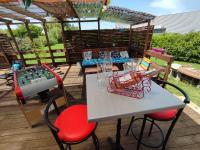 Plan piętra w obiekcie Le Cosy Occitan villa chaleureuse indépendante baignoire terrasse jardin